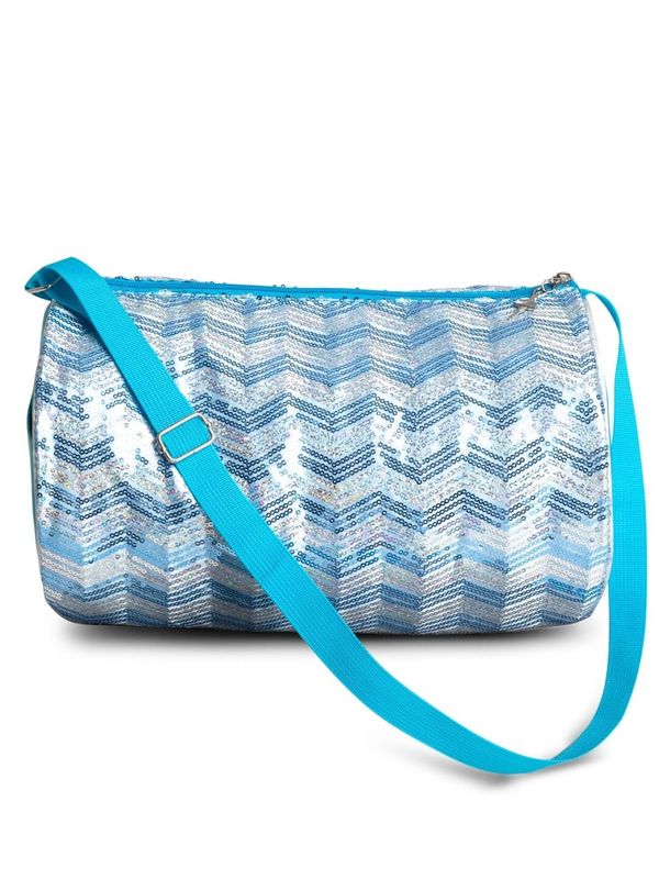 B283 Chevron Barrel Bag