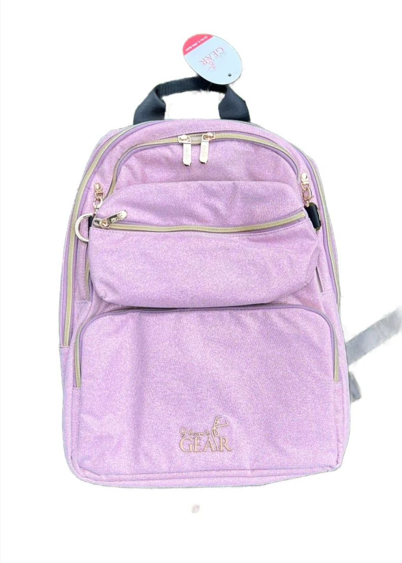Glam&#39;r Gear Backpack w/ Fanny Pack, Color: Lavender