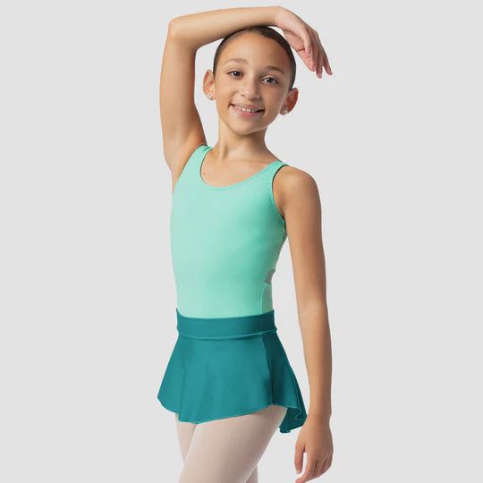 SL150 Yasmina Pull On Skirt, Color: Tropic Green, Size: 12-14