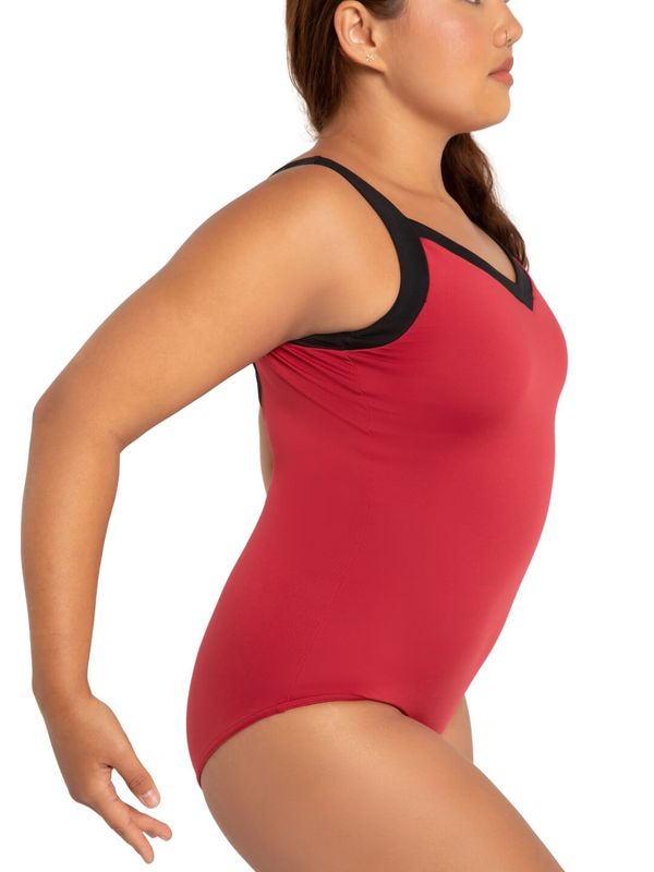 12149C J'Adore Wide Camisole Leotard