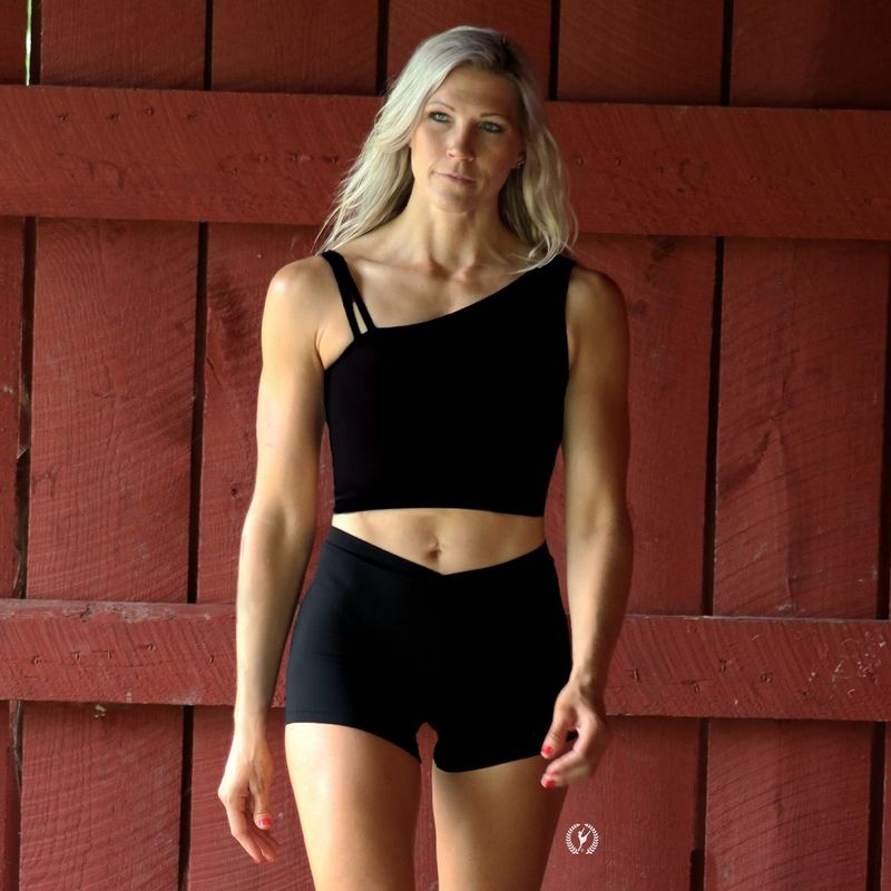 44329 V Waist Athletic Shorts
