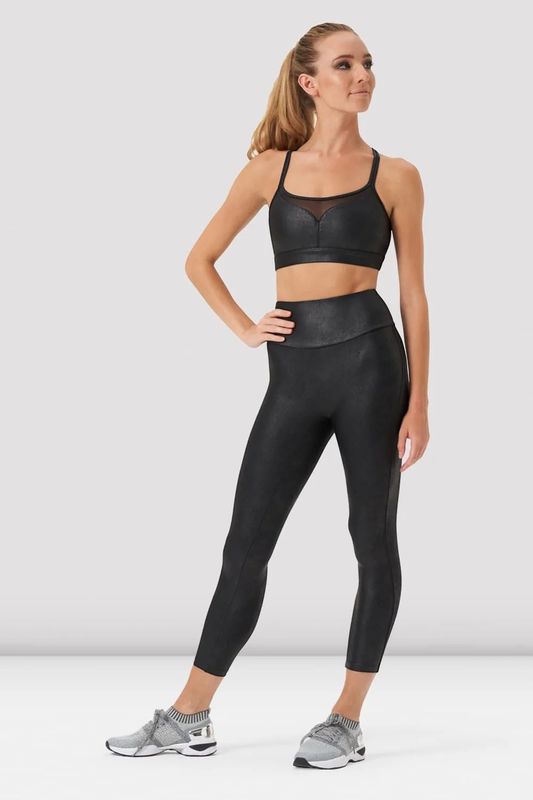 P0528 Faux Leather Legging