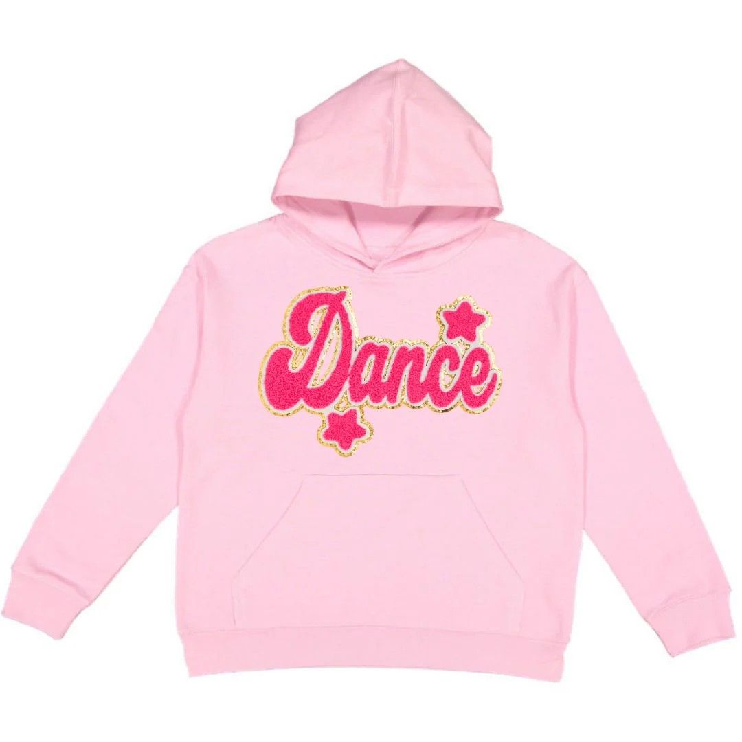 Dance Script Patch Youth Hoodie