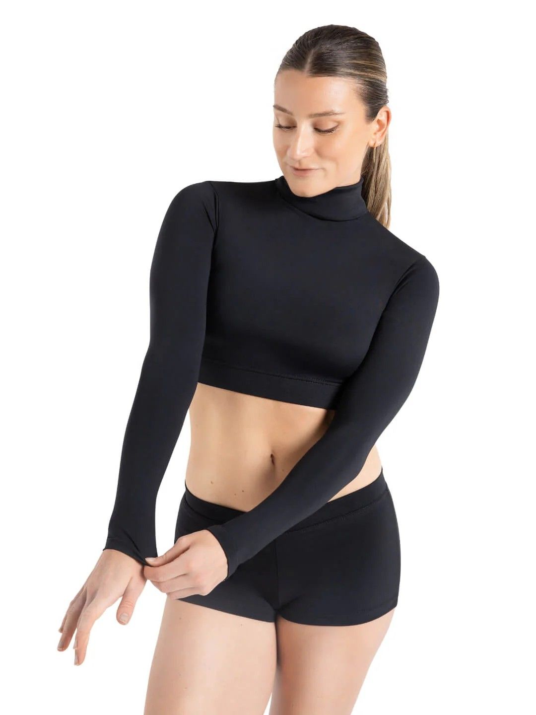 TB107 Turtleneck Long Slv Top