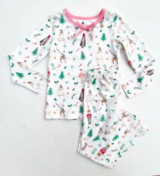 Vintage Nutcracker LS Pajamas