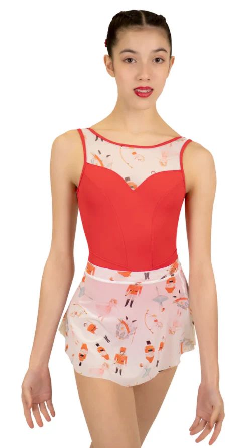 Nutcracker Sweet Leotard, Color: Rouge, Size: S