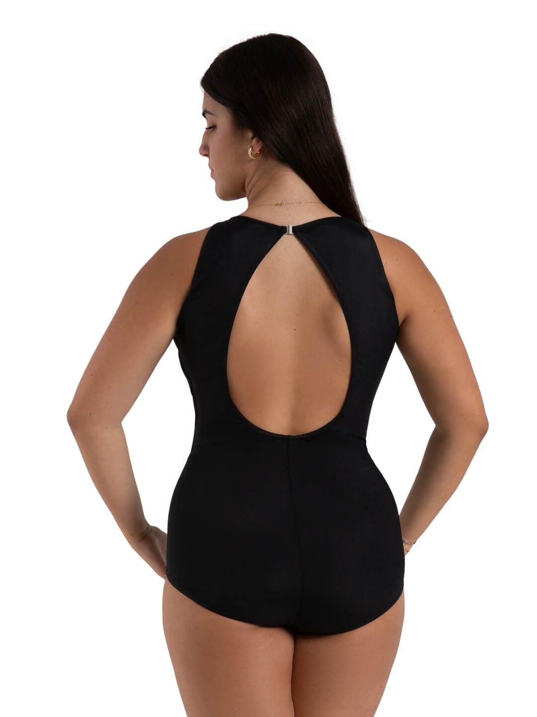 12262W Agusta Tank Leotard, Color: Black, Size: Petite (XS)