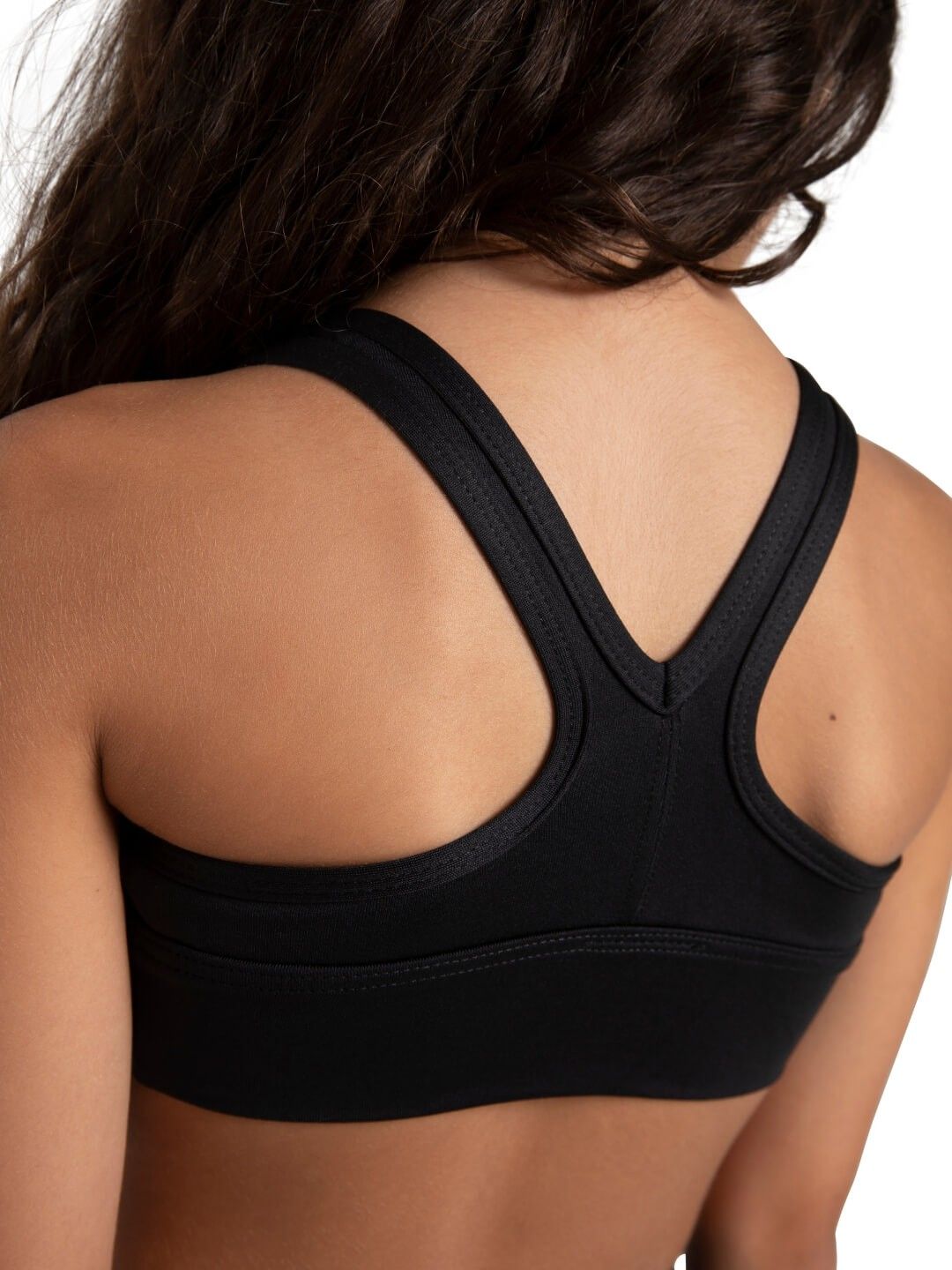SE2003W Sweetheart Bra Top w/ Removable Padding, Color: Black, Size: Petite (XS)