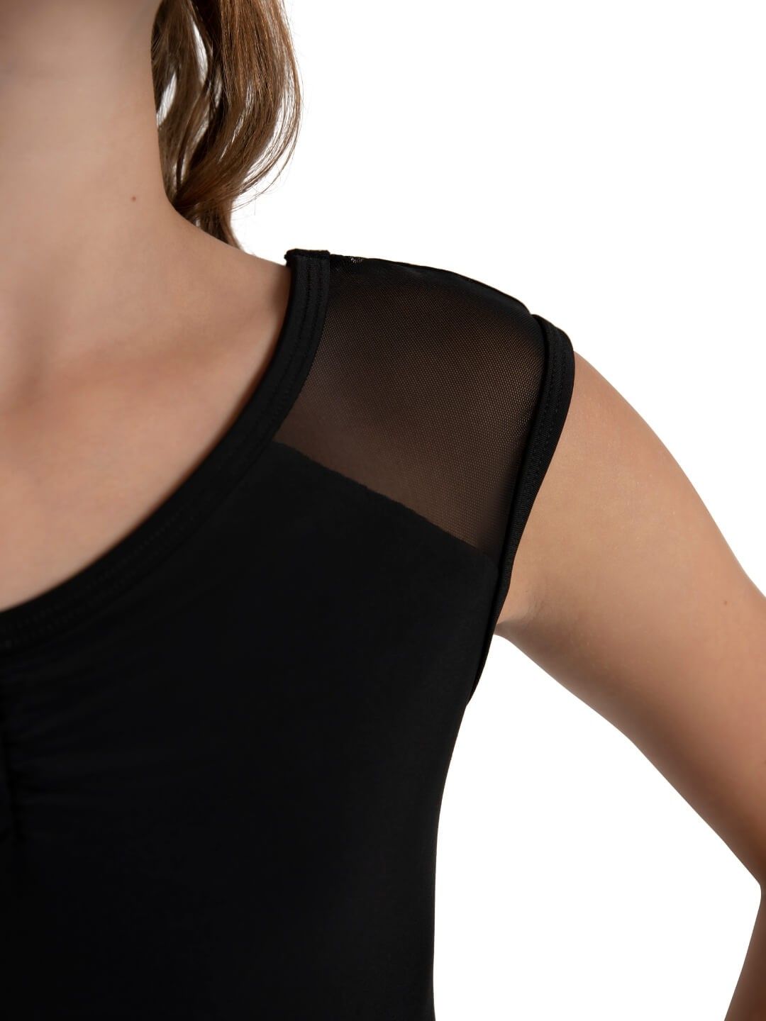 12281C Valentina Leotard, Color: Black, Size: Toddler