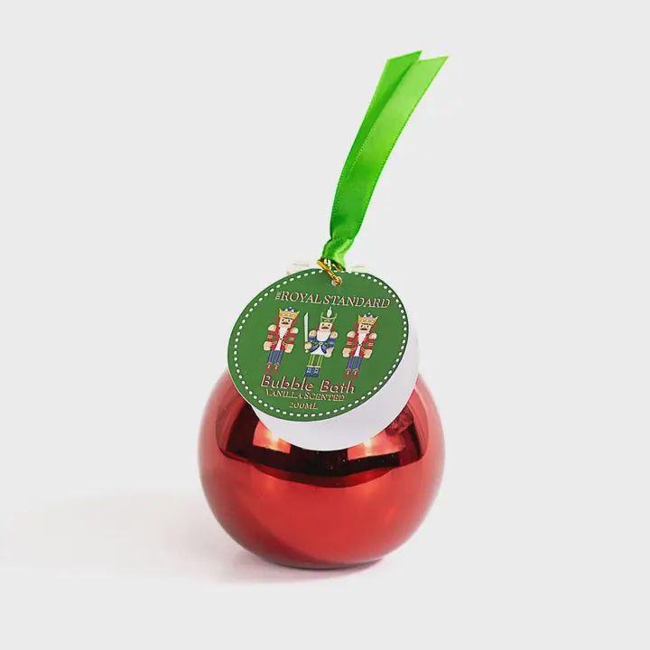 Nutcracker March Bubble Bath Ornament - Vanilla Scented