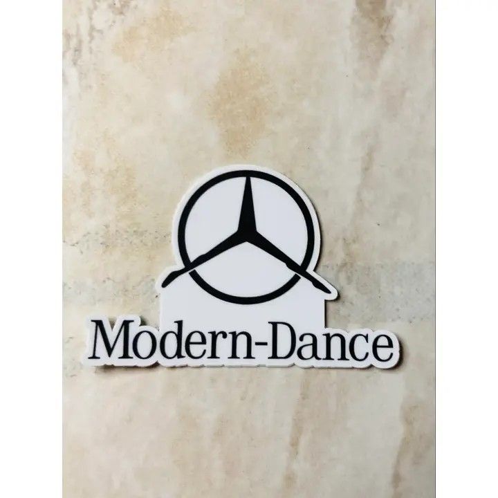 0223 Modern Dance Vinyl Sticker