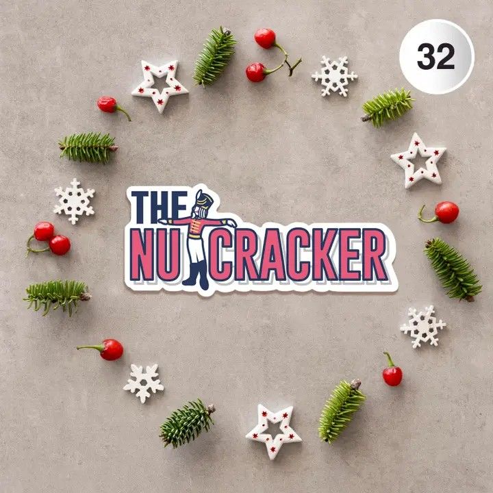 0455 The Nutcracker Vinyl Sticker
