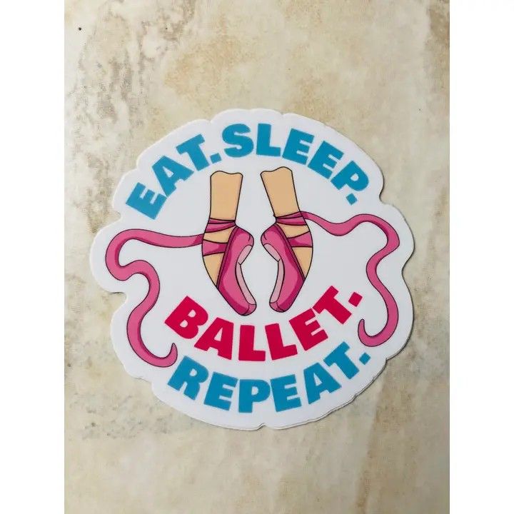 0311 To Plie or Not To Plie Sticker