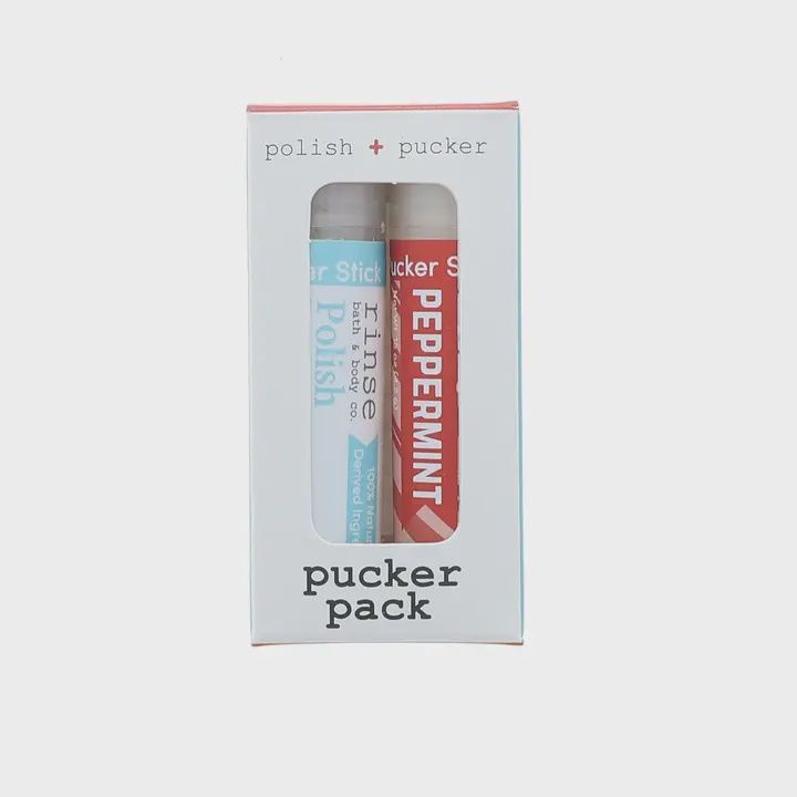 Pucker Pack Lip Exfoliator/Balm