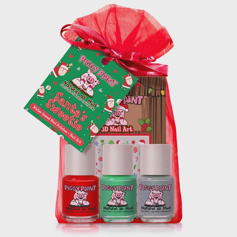 Santa&#39;s Sweetie Nail Gift Set