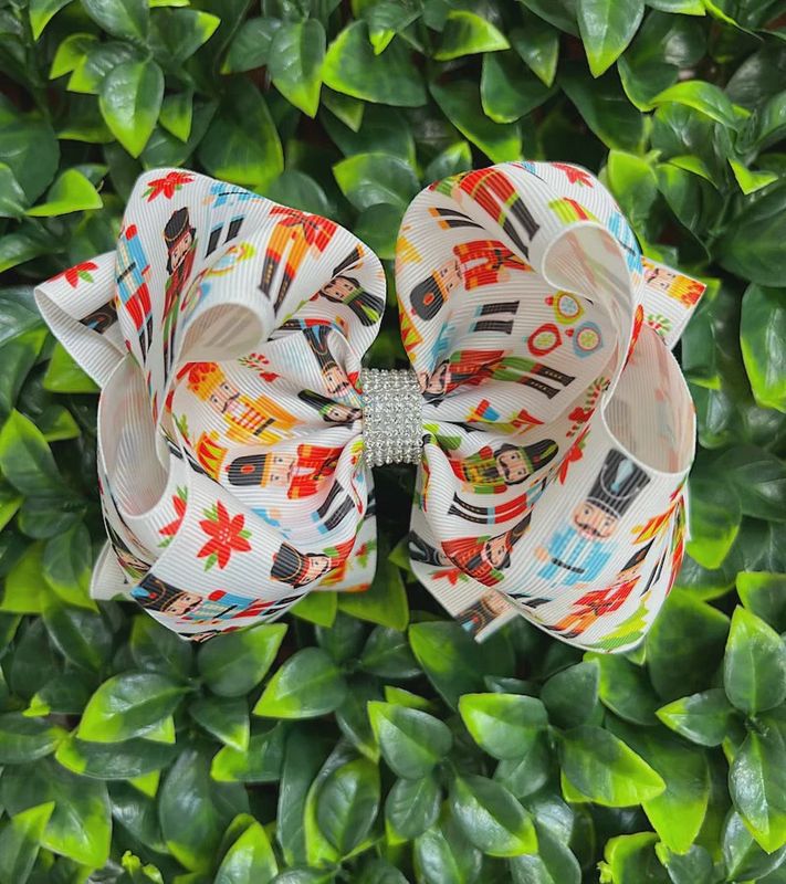 Nutcracker Hair Bows