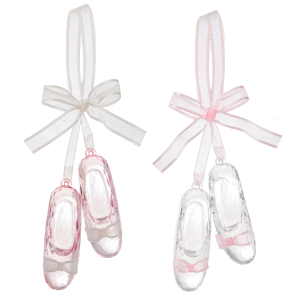 ACRY279 Ballet Slipper Ornament