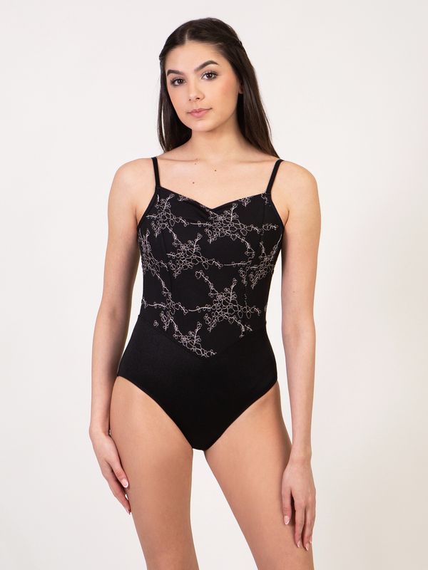 2655A Soiree Pinch Front Cami Leotard