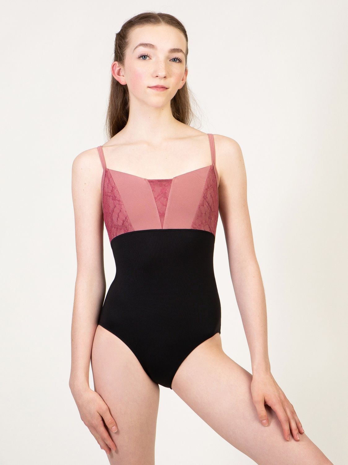 2661A Chateau V Front Cami Leotard