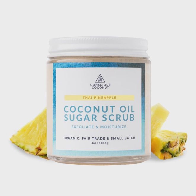 Organic Coconut Oil Sugar Scrub