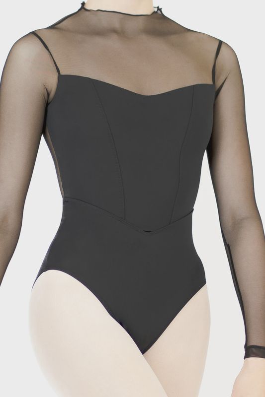 Isabelle Long Mesh Slv Leo
