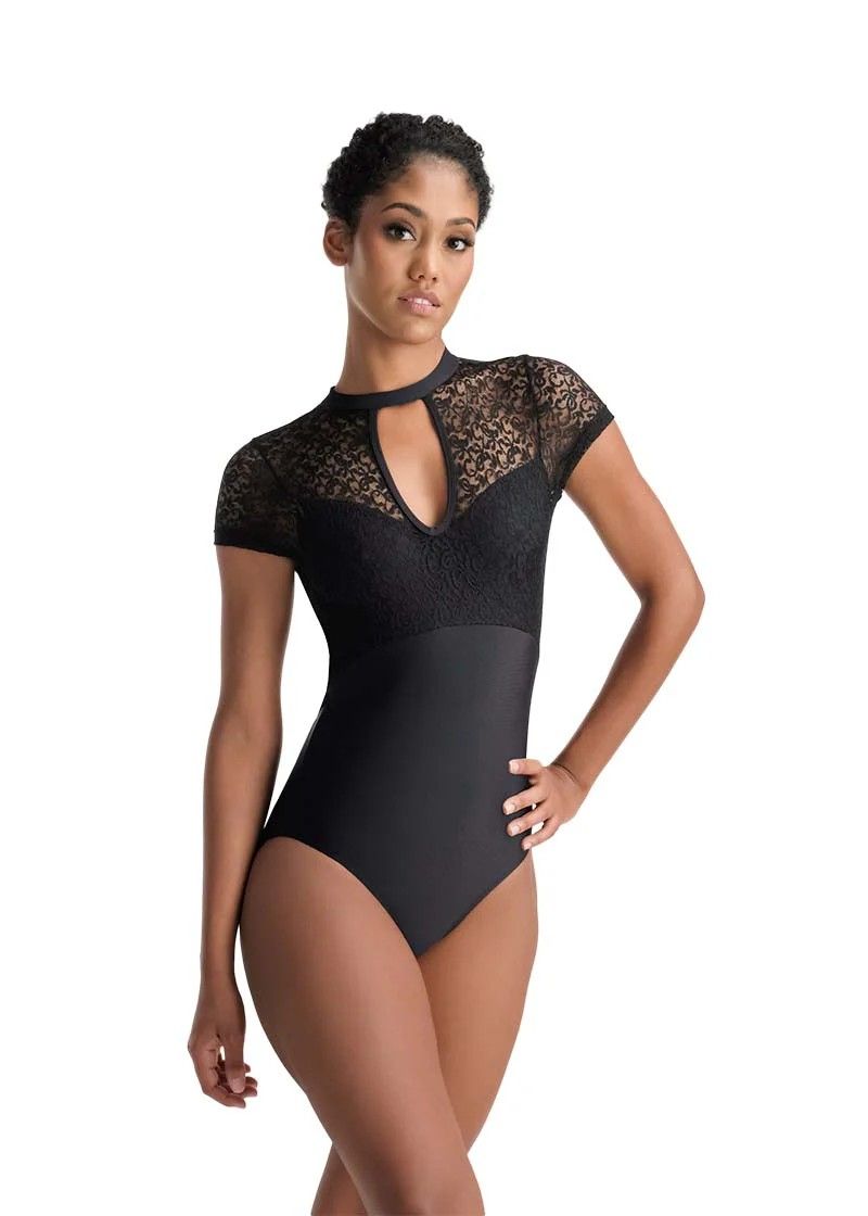 Nicolette Short Sleeve Leotard