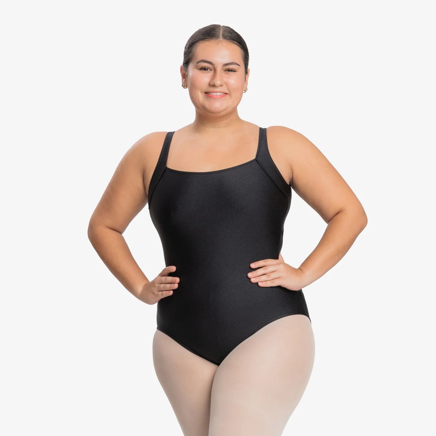 TPE27 Curvy Square Neck Tank Leotard