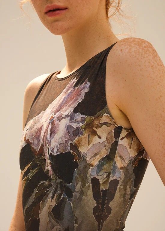DA2010LPN Black Label 2 - Dana Tank Leotard