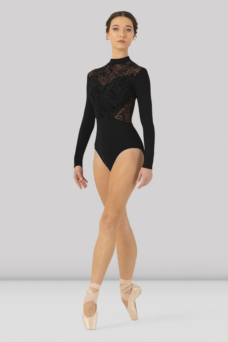 L1299 Blanche Long Sleeve Leotard