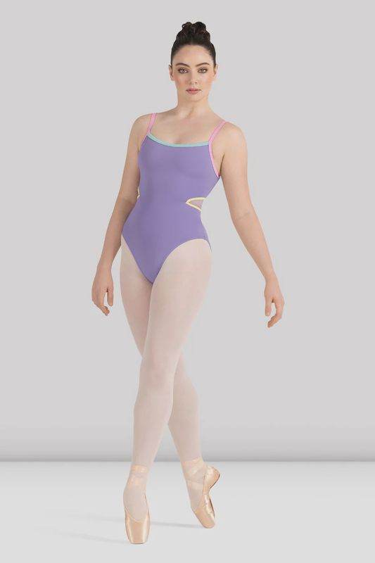 LB5247 Mesh Back Cami Leotard