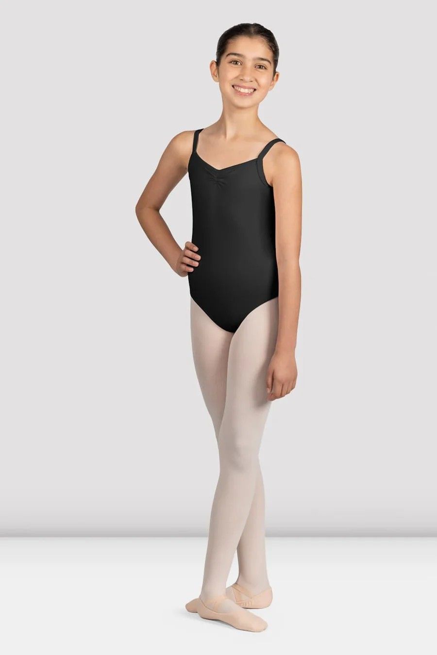 M1248C V Neck Cami Leotard