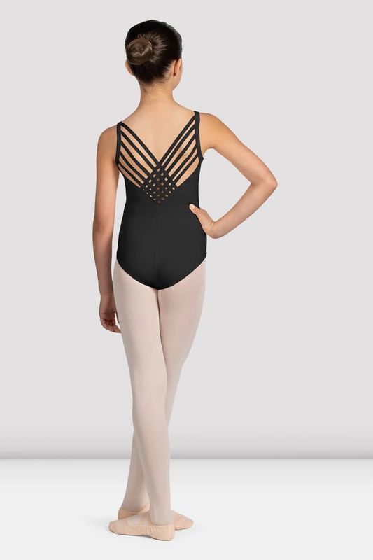 M1248C V Neck Cami Leotard