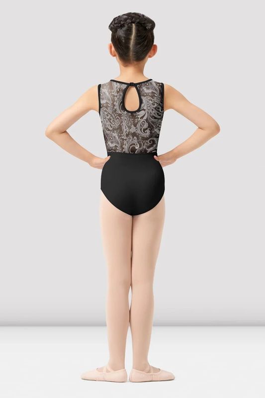 M486C Mesh Back Tank Leotard