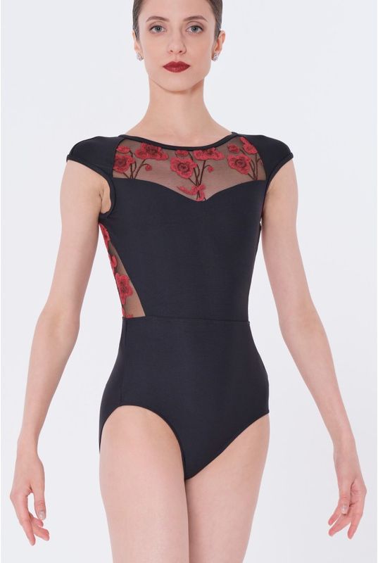 Muscari Cap Sleeve Leotard