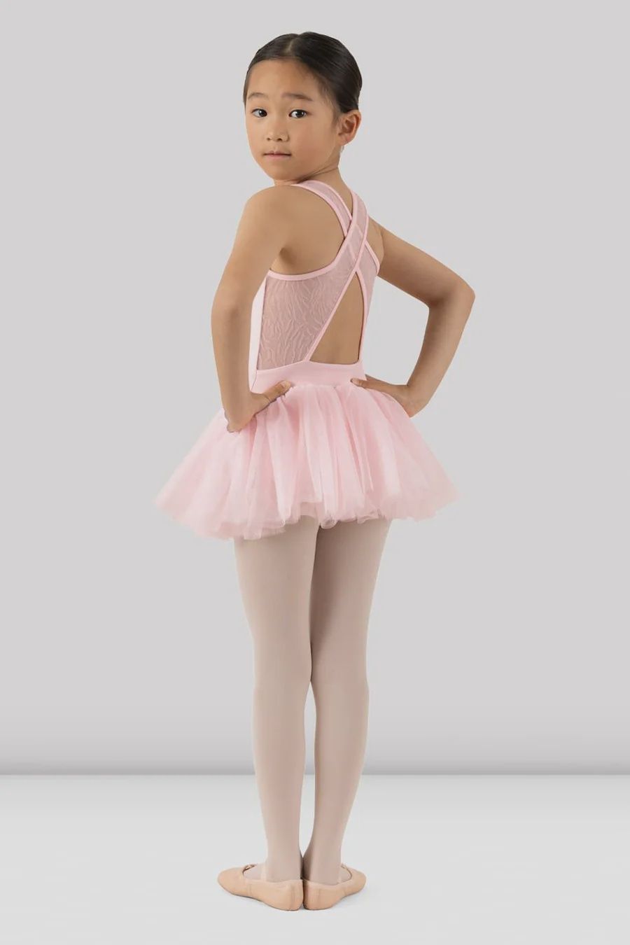 CL1055 Gabrielle Tutu Leotard, Color: CDP, Size: 2-4