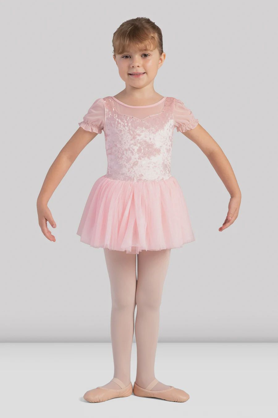 CL4132 Velvet Tutu Leotard