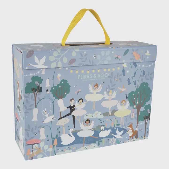 Enchanted Play Box with Wooden Pieces