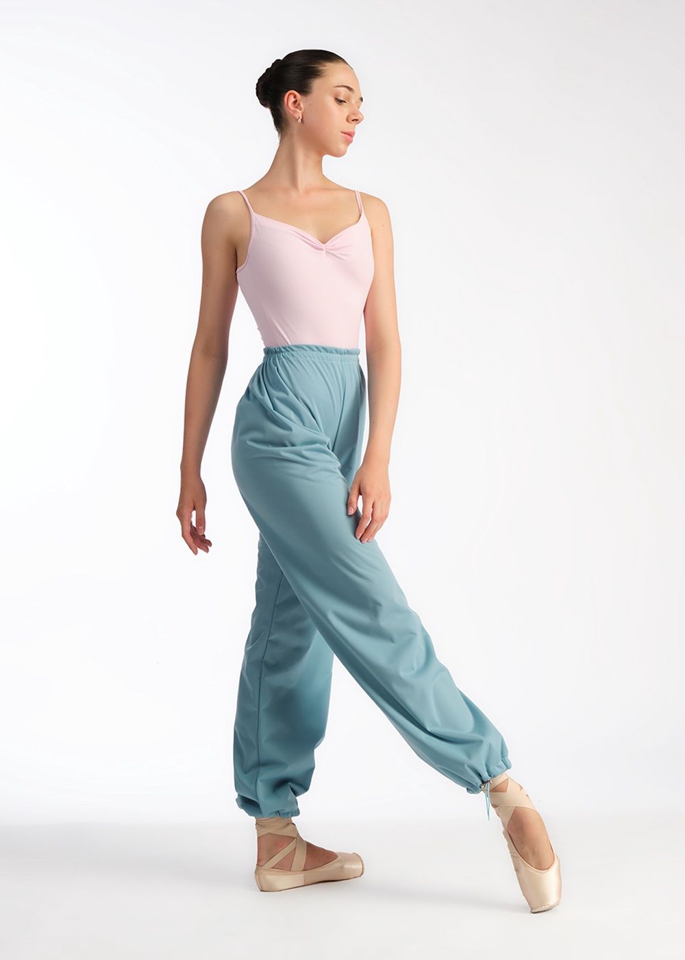 0405N Bliss-1 Heat Retention Pants, Color: Ice Blue, Size: S