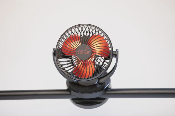 Glam&#39;r Gear Rechargeable Clip On Fan