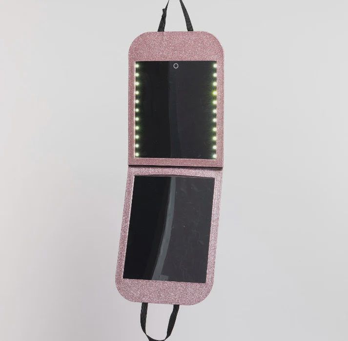 Glam'r Gear LED Folding Double Mirror