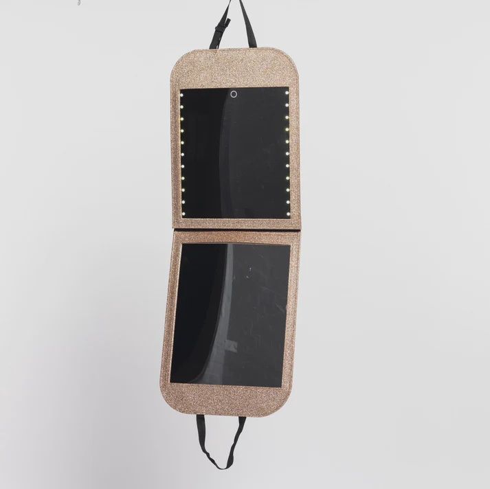 Glam&#39;r Gear LED Folding Double Mirror