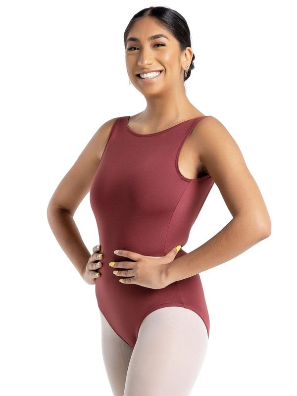 SE1009W Studio Collection V Back Pinch Tank Leotard