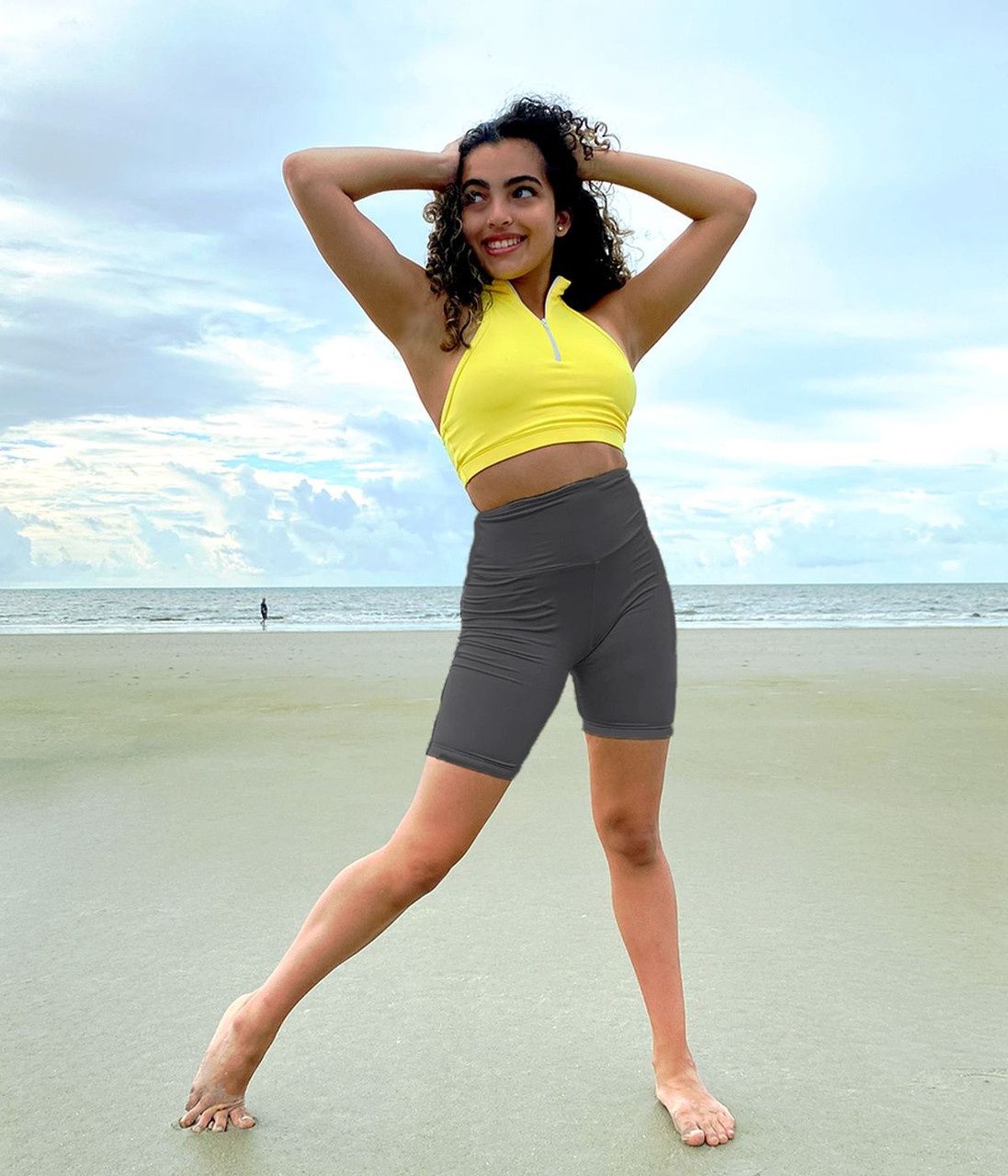 MW7221SS High Waist Bike Short