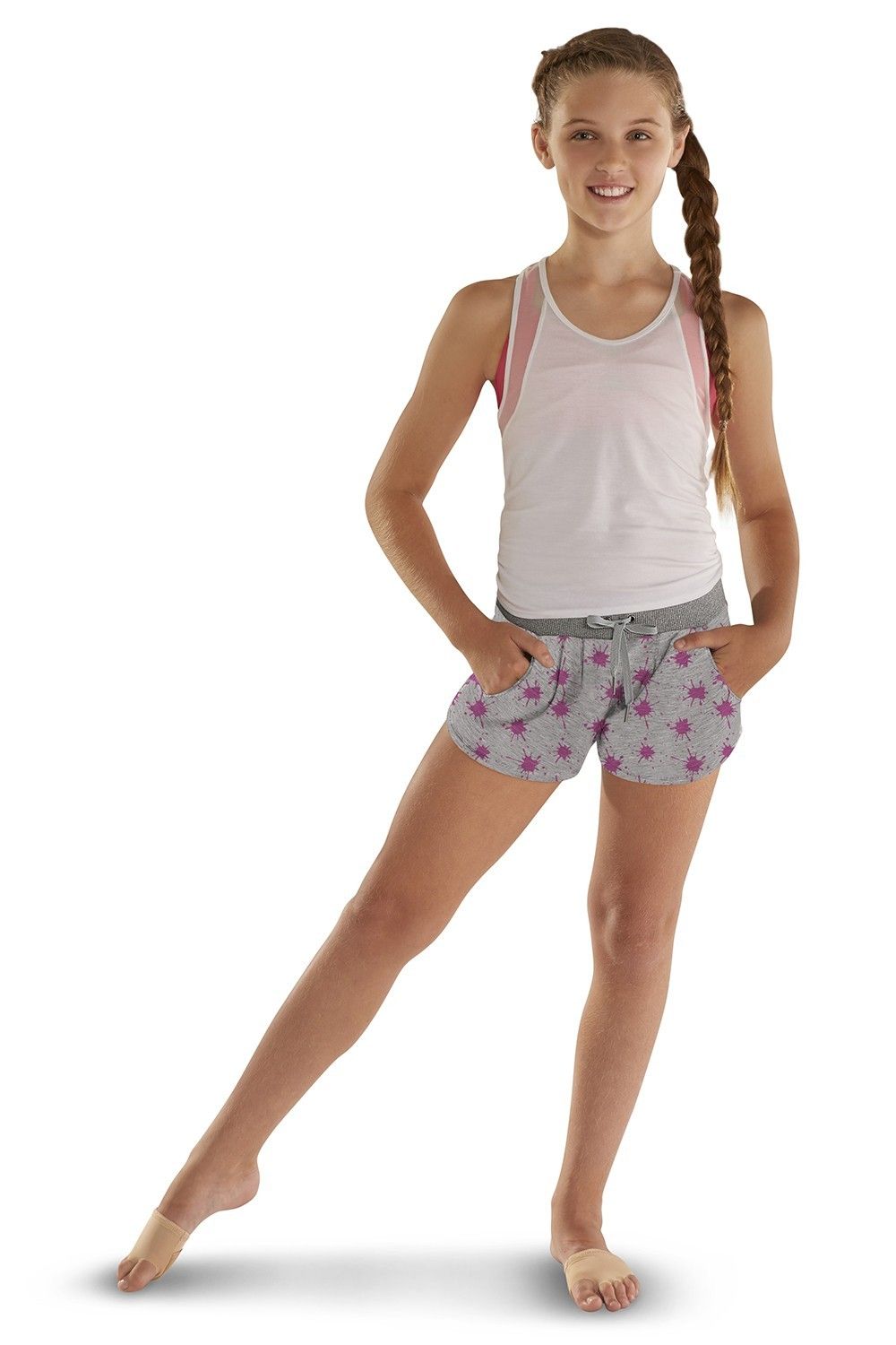 LC194S Printed Sweat Short