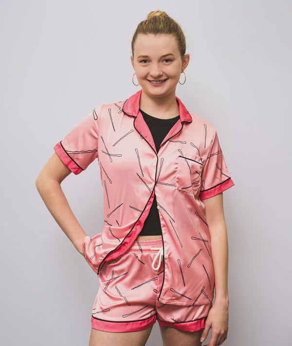 AHFY-PJ Always Here For You Silk Pajamas