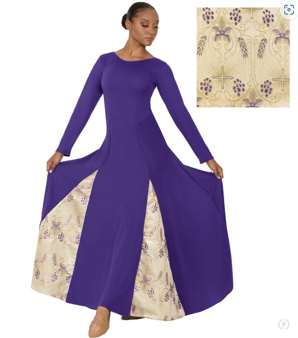 24114 Majestic Panel Dress