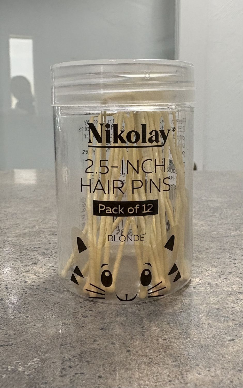 Nikolay 2.5&quot; Hair Pins, Color: Blonde