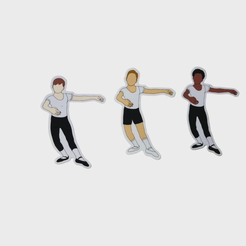 BB2021 Boys Ballet Sticker