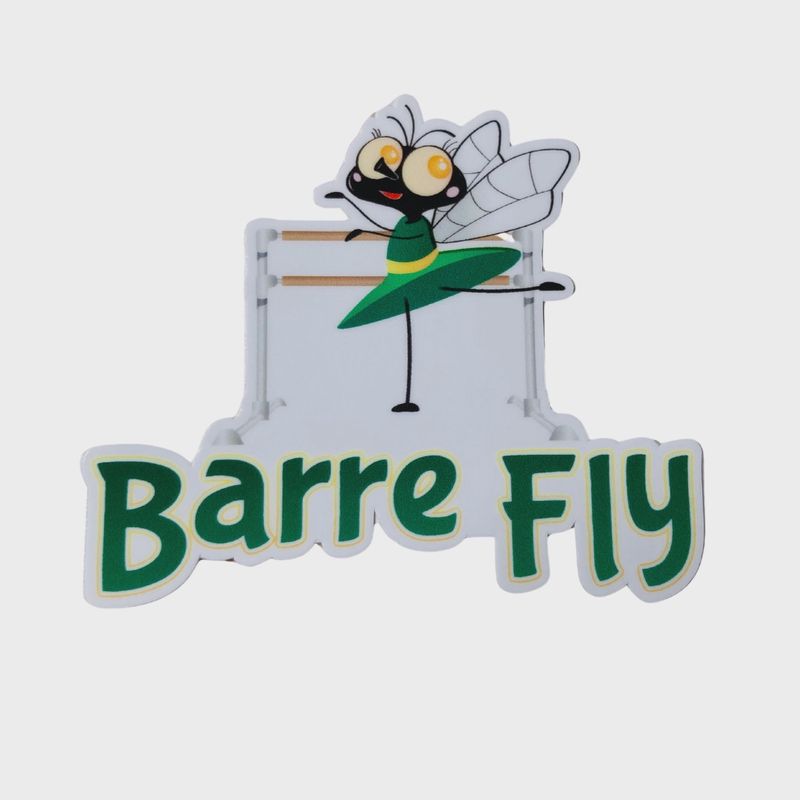 BF2021 Barre Fly Vinyl Sticker