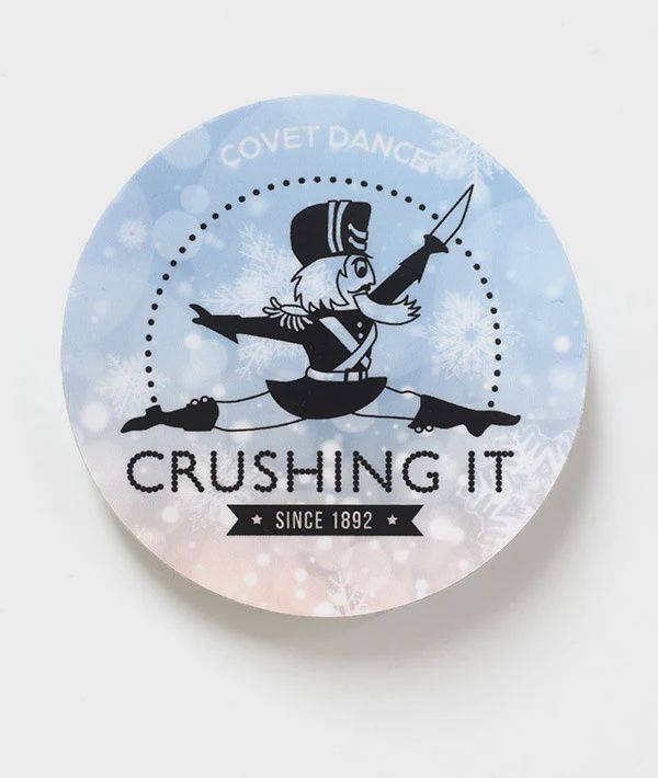 Crushing It Sticker